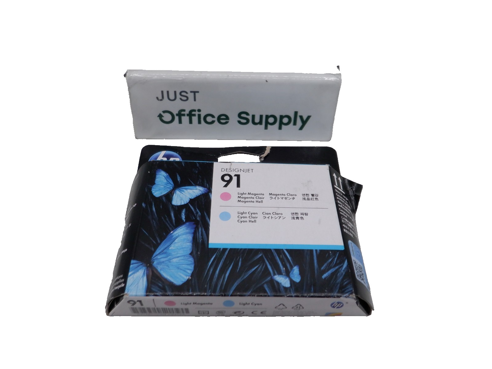Genuine HP 91 Light Magenta/Light Cyan C9462A Printhead Ink Cartridge F. S