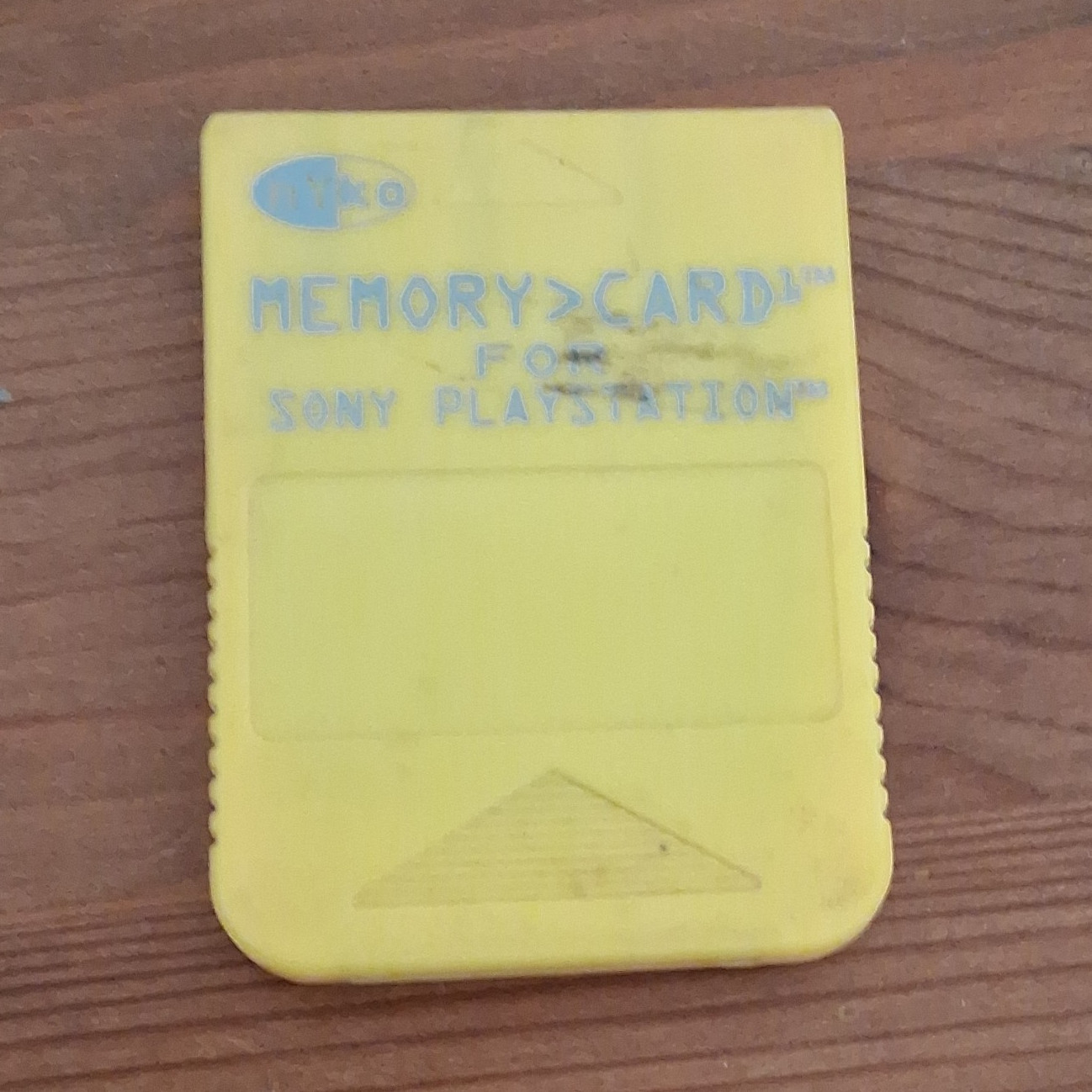 Niko Memory Card for Sony PlayStation 1 PS1 Console, Wired, Yellow