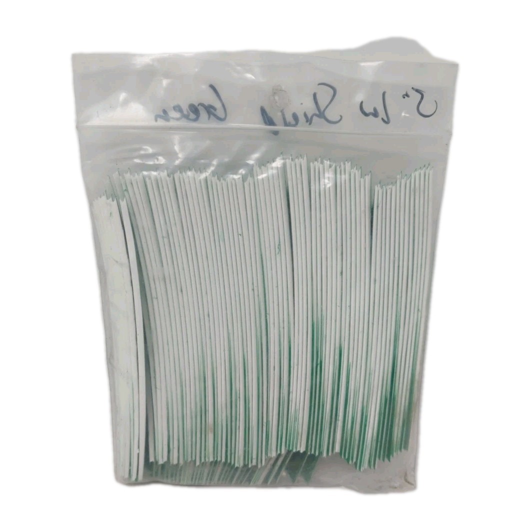 100pk Archery Arrow Feathers 5" Left Wing: Shield Forest Green