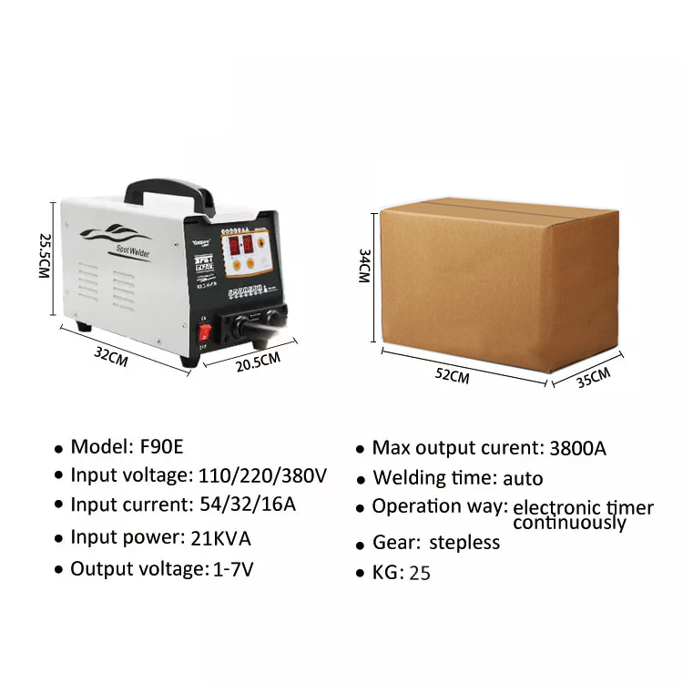 90E 110V 3KW Panel Spot Puller Dent Repair Vehicle Multispot Dent Repair Machine