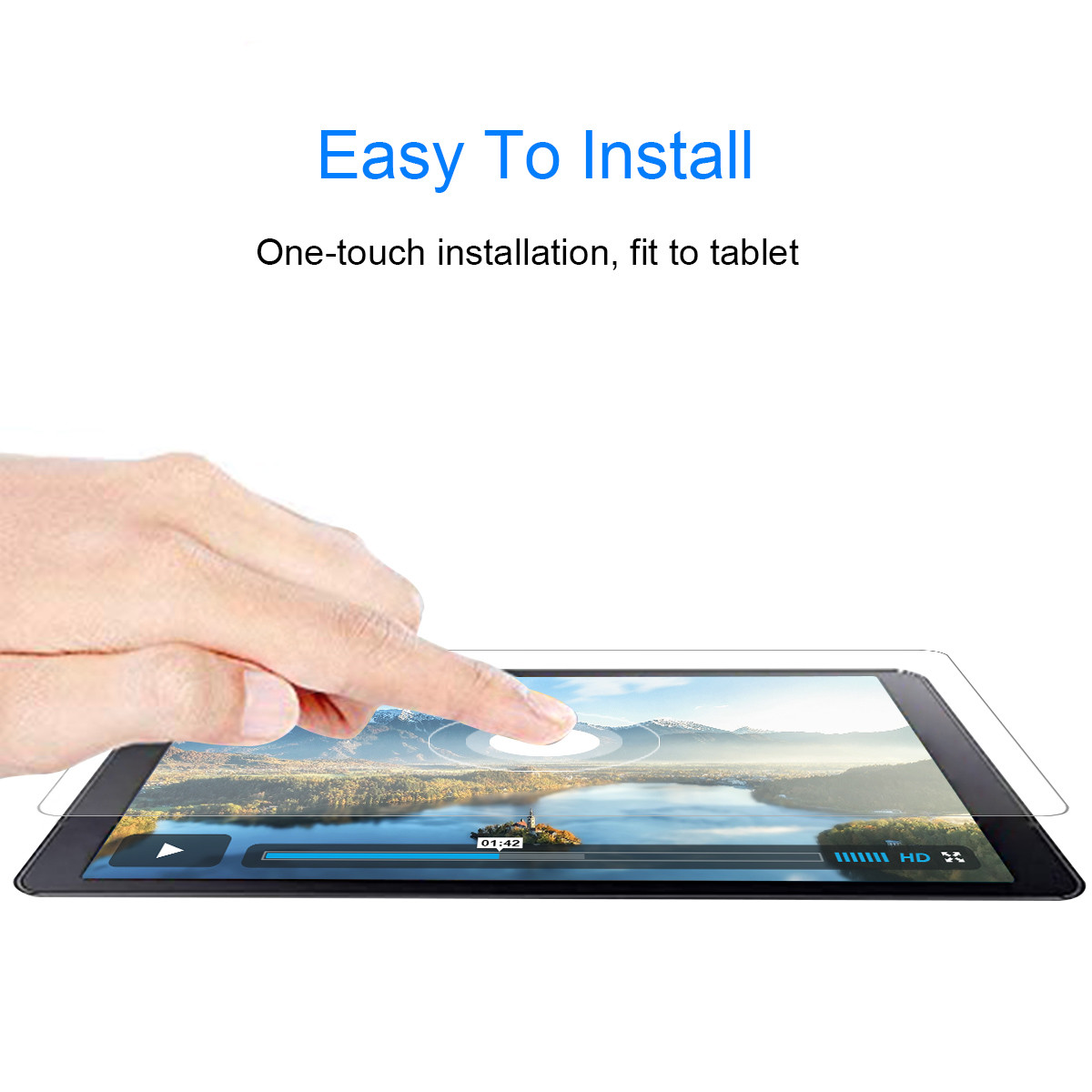 Premium Tempered Glass Film Screen Protector For Samsung Tab A 10.5 SM-T590/T595