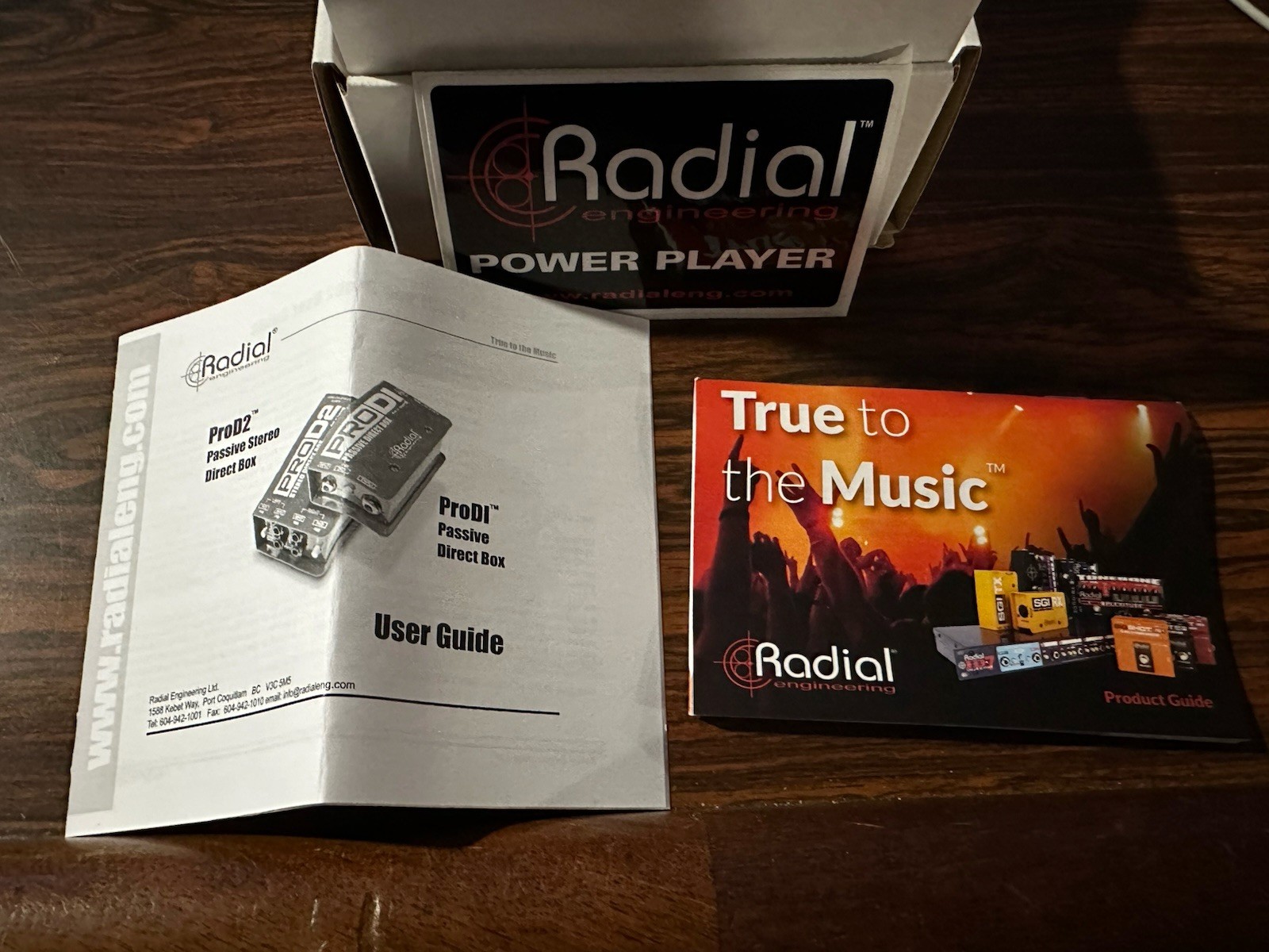 Radial Engineering ProDI Passive Direct Box Pro DI