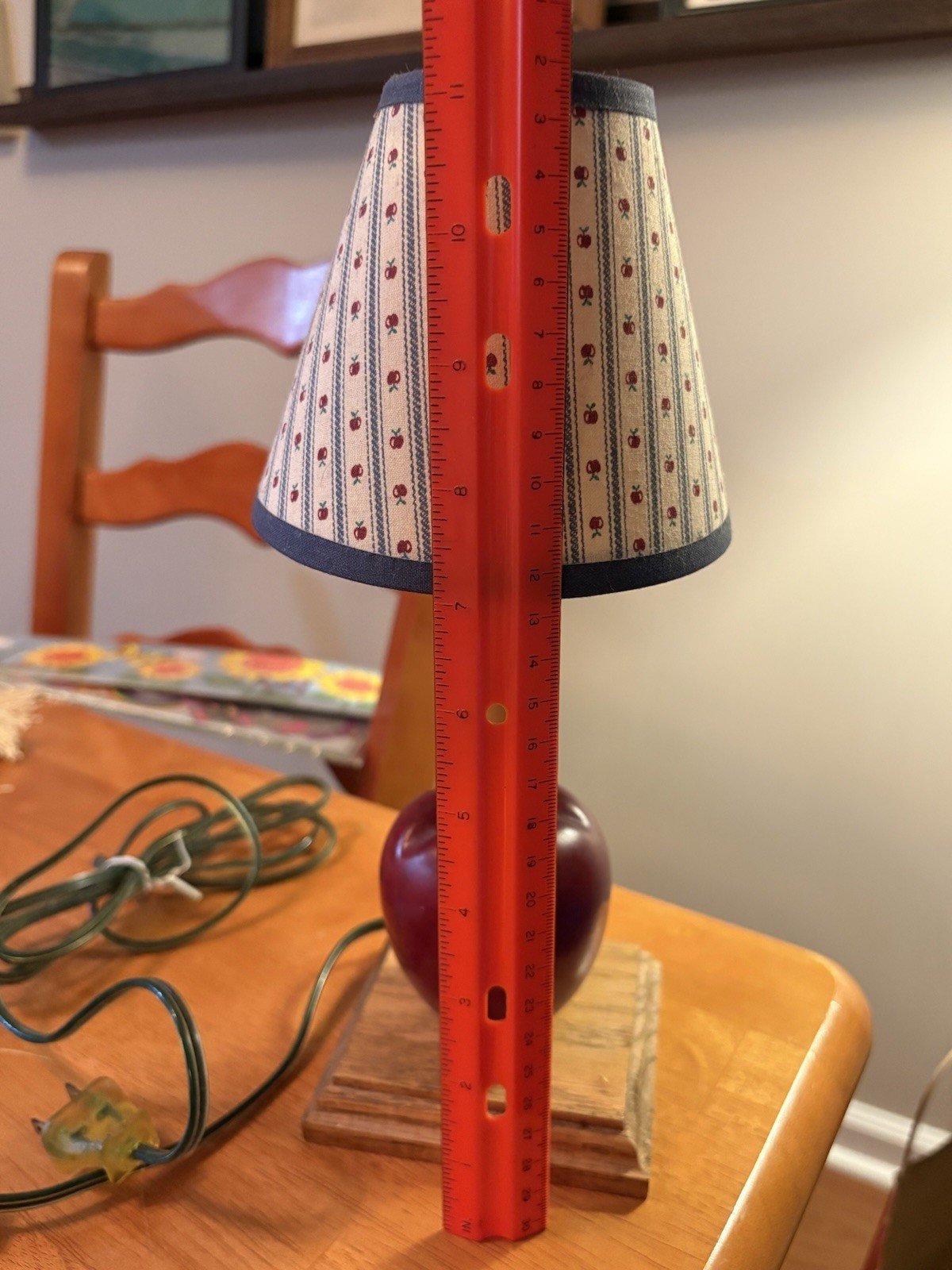 Vintage Apple Tabletop Nightlight
