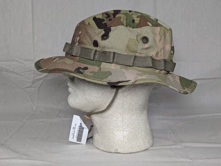 Military ISSUE Camo Scorpion Boonie Cover Army OCP SUN Hat USGI Made in USA 7.25
