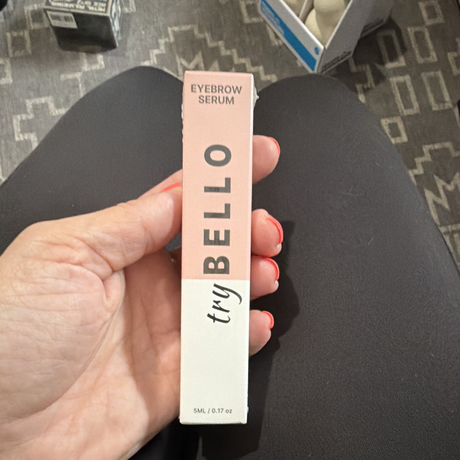 tryBELLO Eyebrow Serum Clear Vegan Unscented Serum 5 mL / 0.17 oz Try Bello