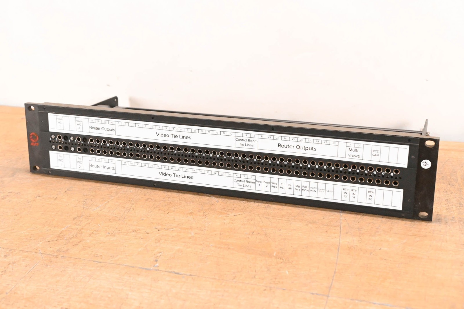 AVP SuperHD Micro 3G Video Patchbay 2RU w/ KMN75 & KM75 Modules CG01WE8