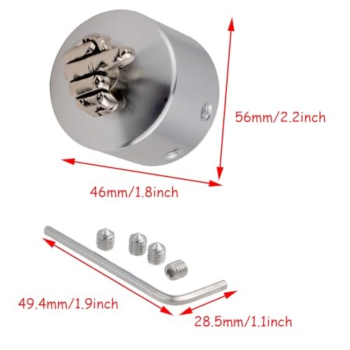 Axle Bolt Nut Caps, Styling Front Axle Nut Caps Wheel Axle Cap Silver