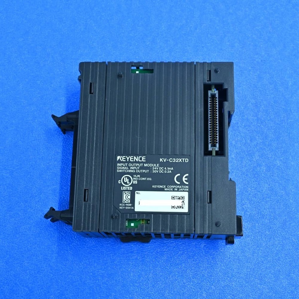 KEYENCE KV-C32XTD PLC I/O Expansion Module Excellent Cond USED #2