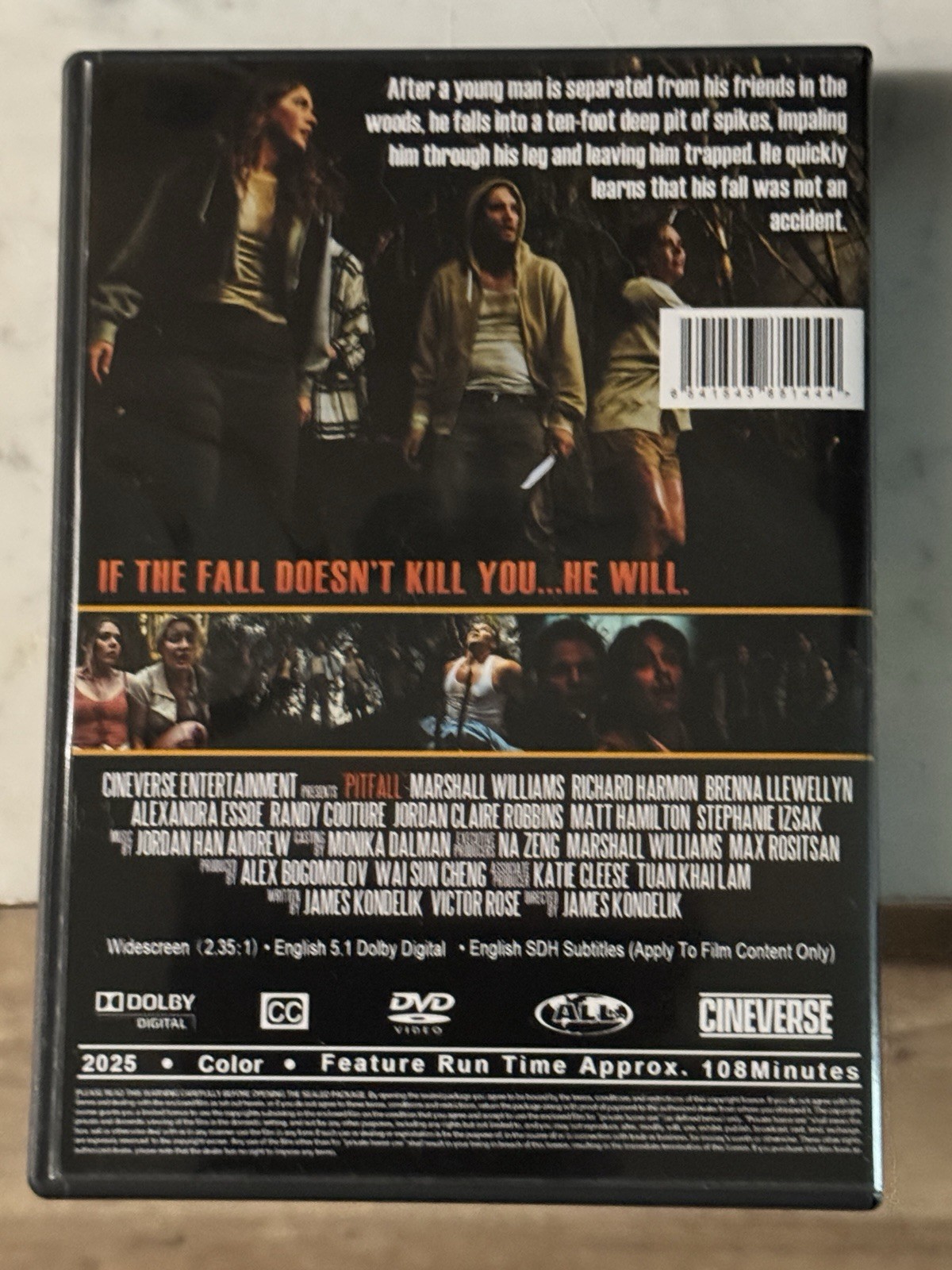 PITFALL DVD. Brand New Unsealed