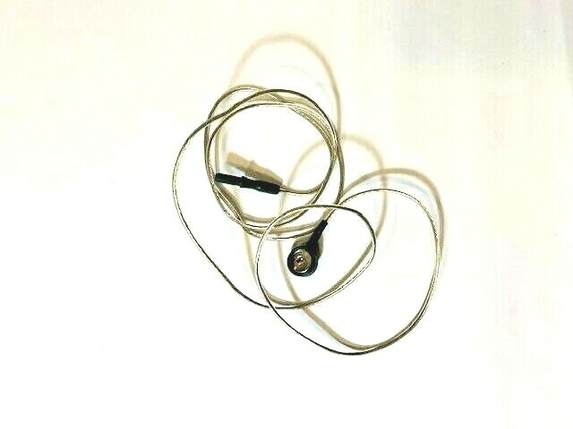ECG LEADWIRE SINGLE D-3A1340 SNAP/DIN 24" or 40 " GREEN NEW