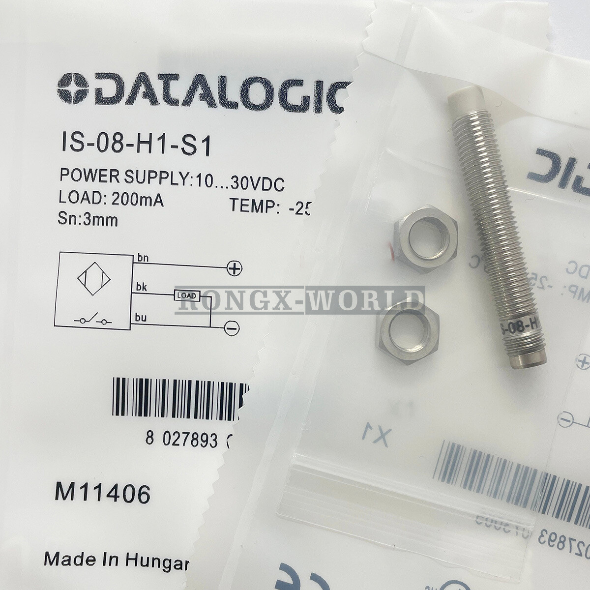 ONE for DATALOGIC IS-08-H1-S1 Proximity Switch Sensor New