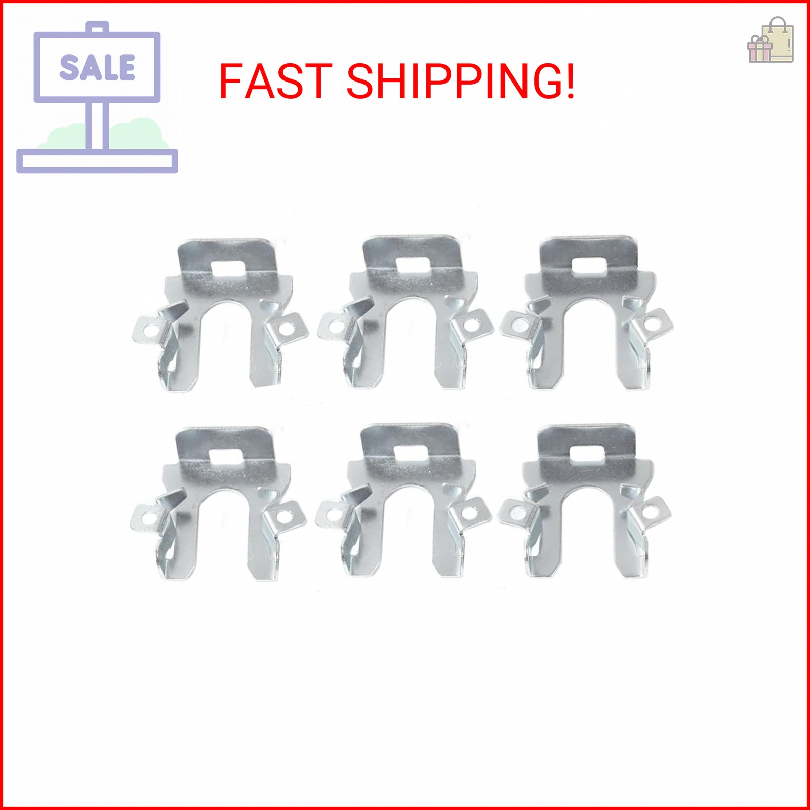 TonGass (6-Pack) Exact Replacement Pivot Headlight Retaining Clips Compatible wi