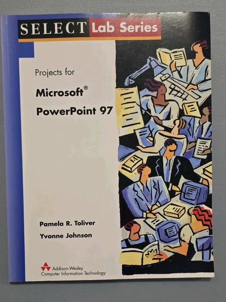 Retro 1997 Software Workbooks - Netscape 4.0 & MS PowerPoint 97 Lab Series