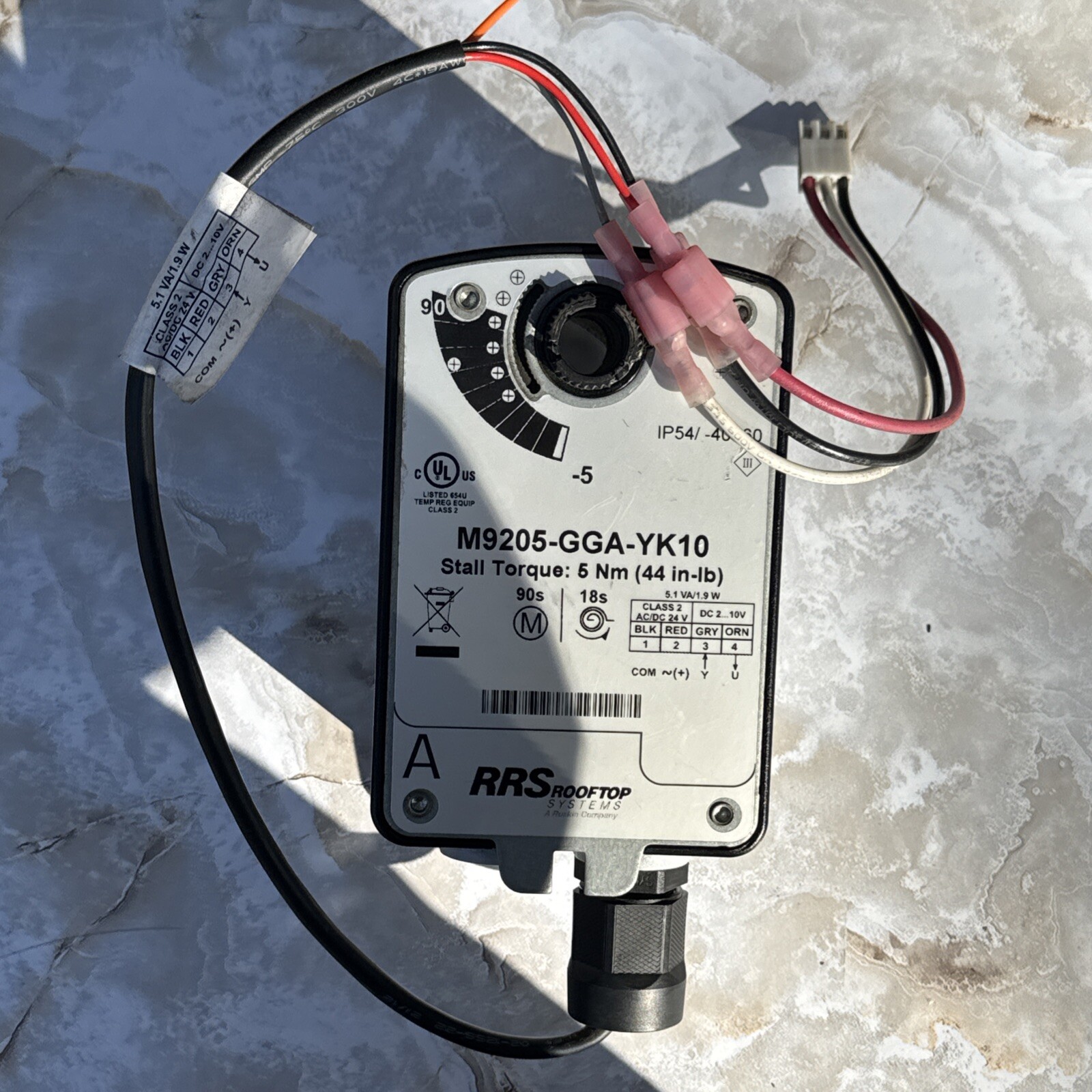 Johnson Controls Damper Actuator M9205-GGA-YK10