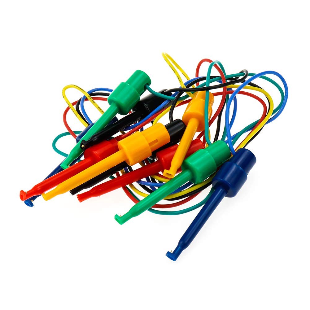 Dahszhi Testing Hook Clip Probe Test Leads Electronics Silicone Test Leads 50...