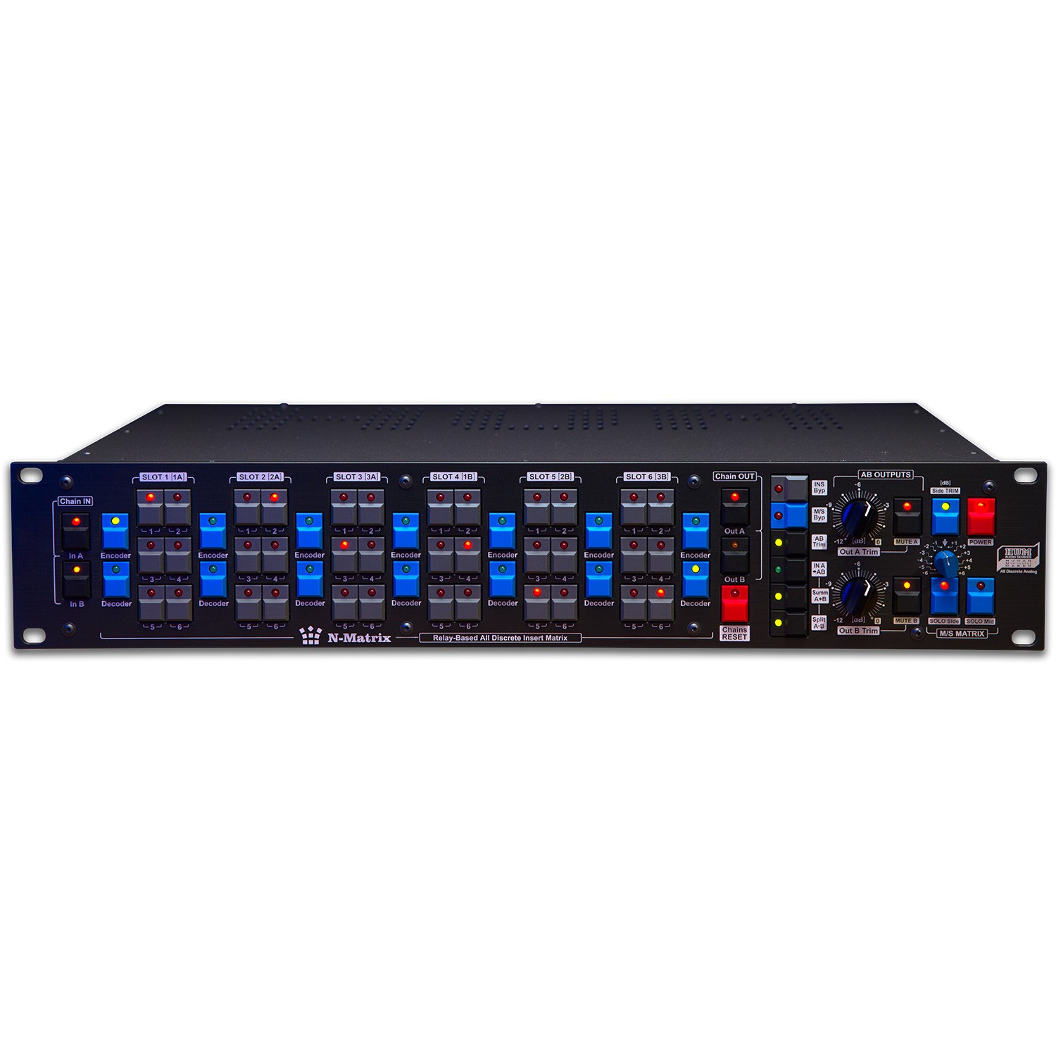 HUM Audio N-Matrix Relay-Based All-Discrete Insert Matrix