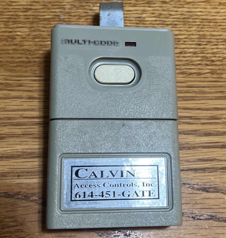 3089 Multi-Code 308902 OEM Linear 300mhz 1 Button Remote