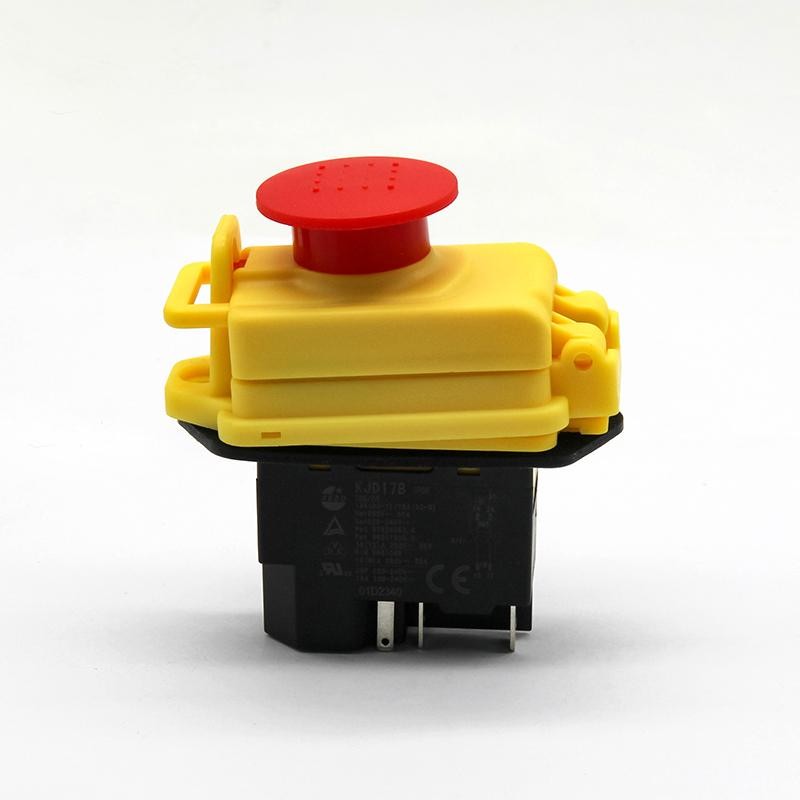lathe drilling and milling machine push switch KJD17B electromagnetic switch
