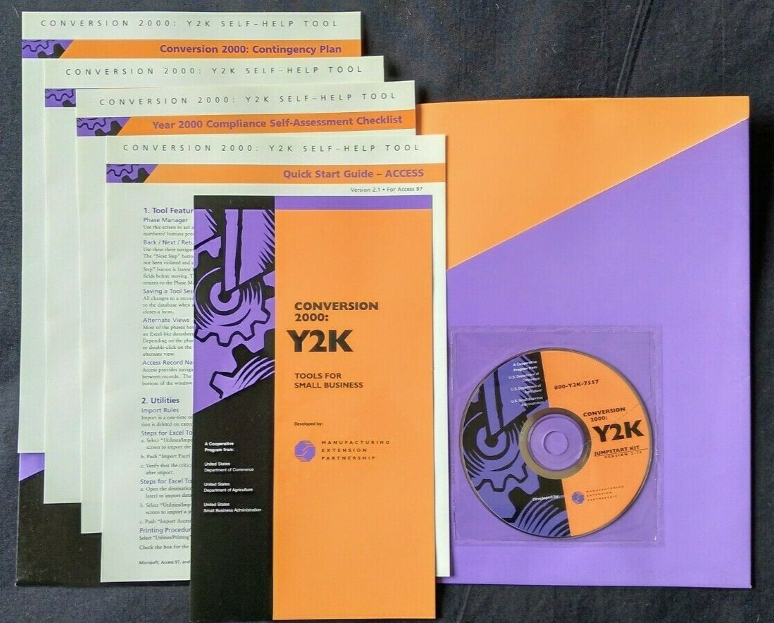 Conversion 2000: Y2K Jumpstart Kit- Tools For Small Business, Guides & Software