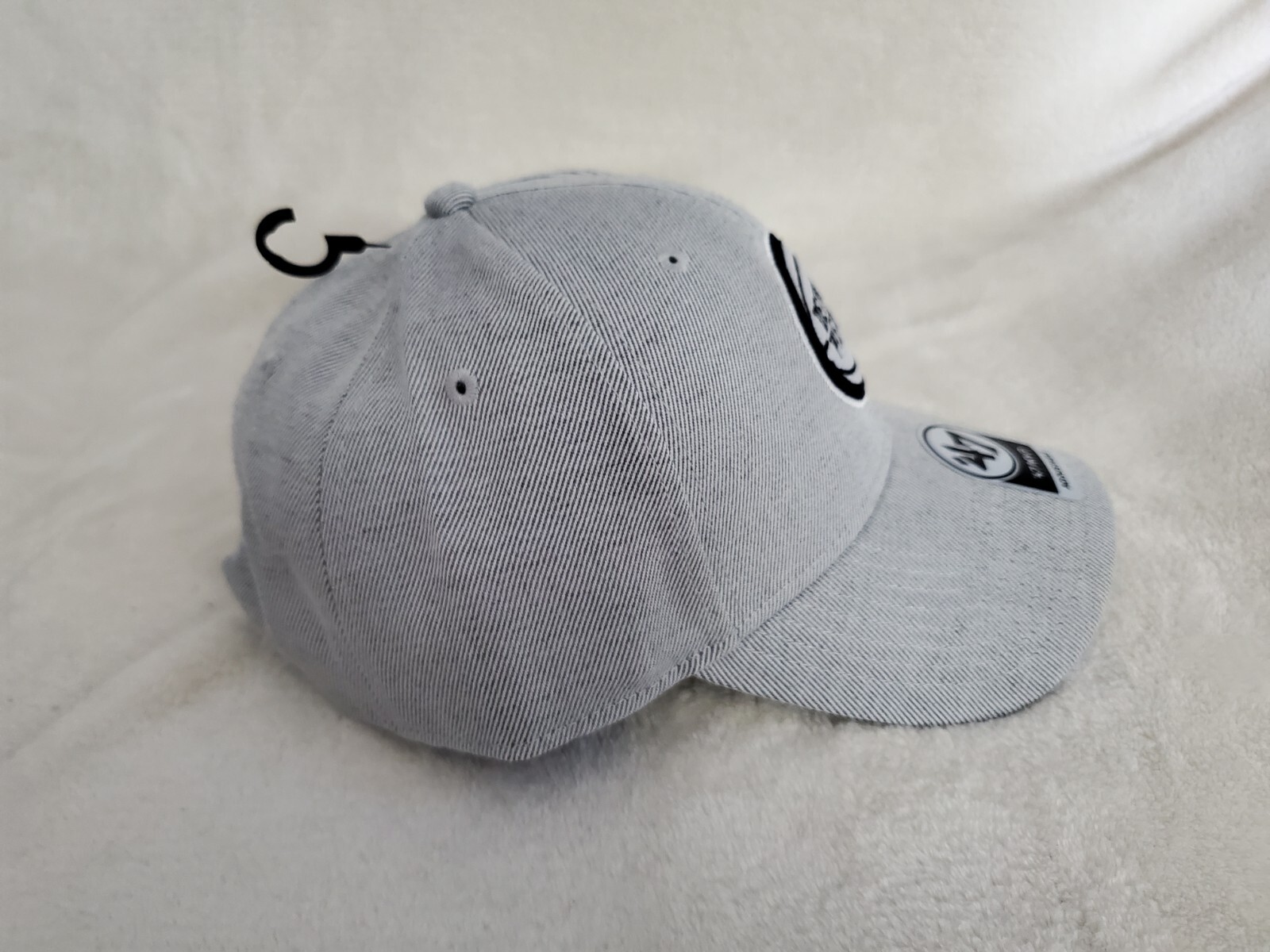 NBA DETROIT PISTONS '47 MVP STRAPBACK HAT MENS GREY BLACK NEW