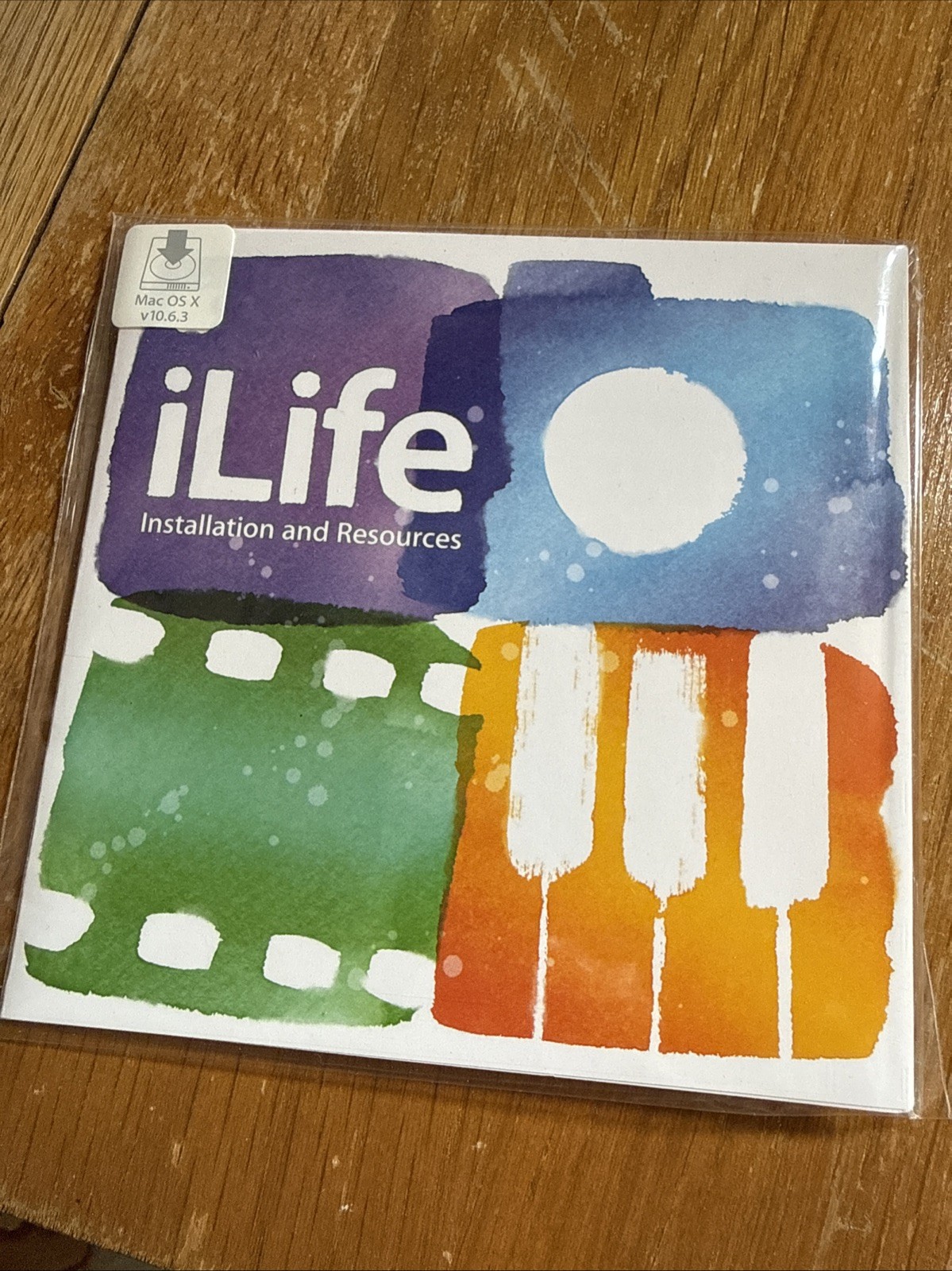 Apple ILife '11 CPU Drop-in DVD Version 11 2Z691-6681-a Mac OS Software Disc