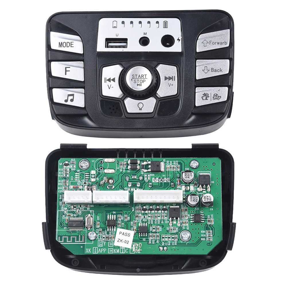 12V Music Monitor for Children's Electric Cars with Control