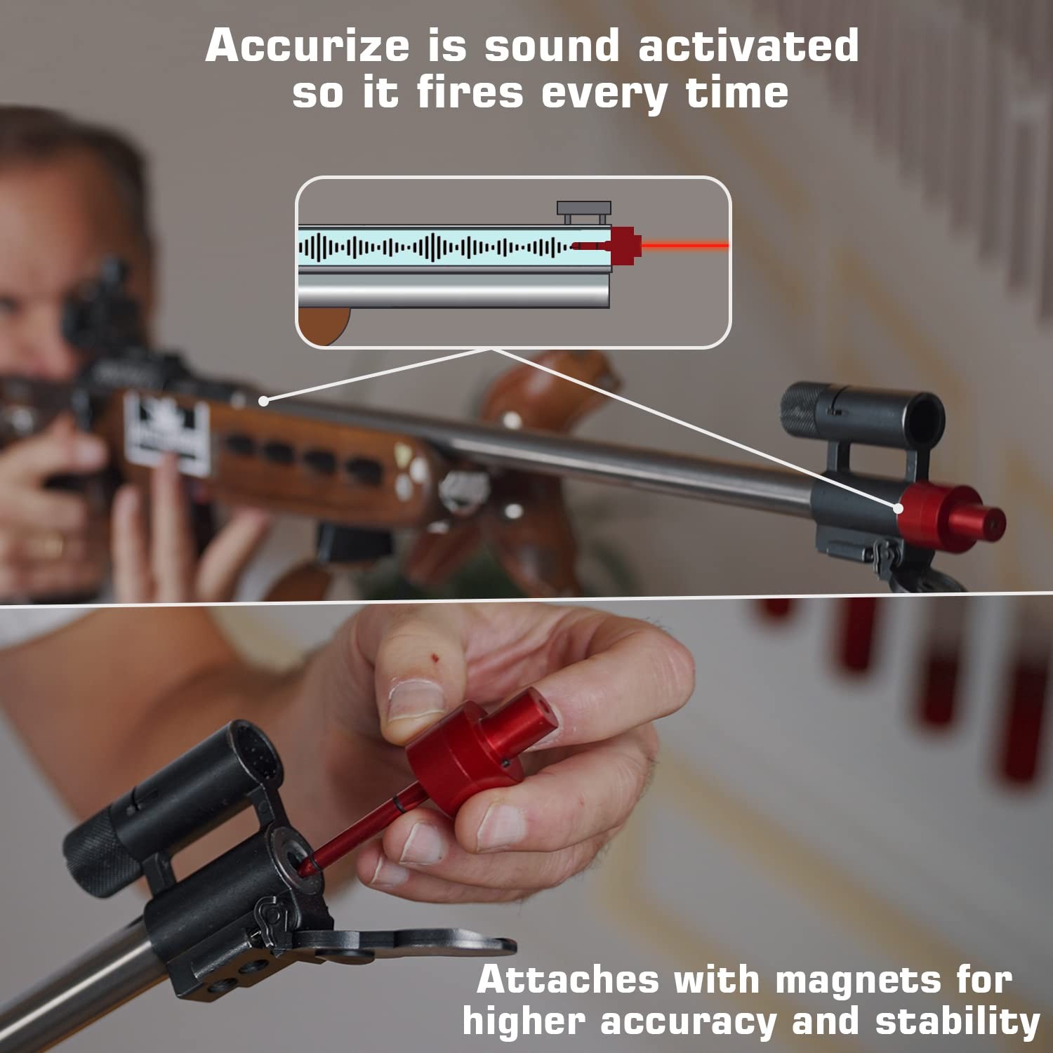 Accurize 9mm Laser Training Cartridge for Dry Fire Laser Training System