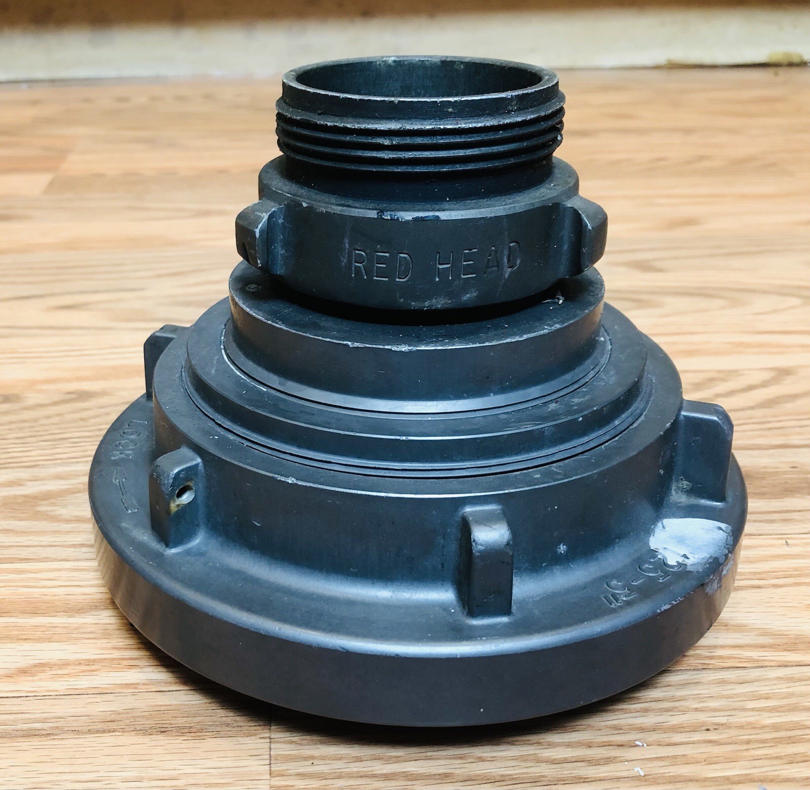 Northline Storz Lok 125-5”Red Head Fire Hose Hydrant Adapter Firefighter coupler