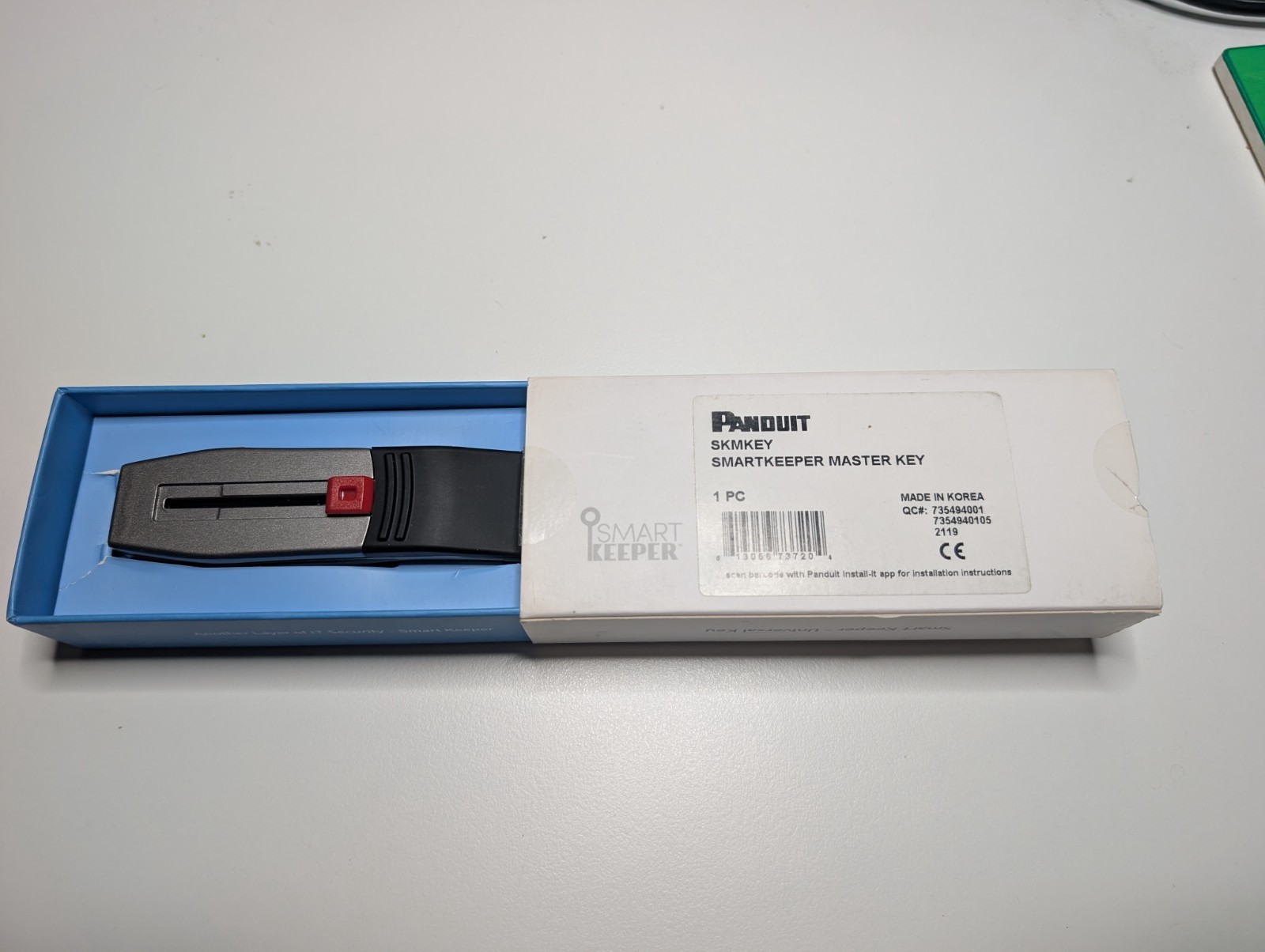 Panduit SmartKeeper Master Key – Universal Lock Removal Tool ( SKMKEY )