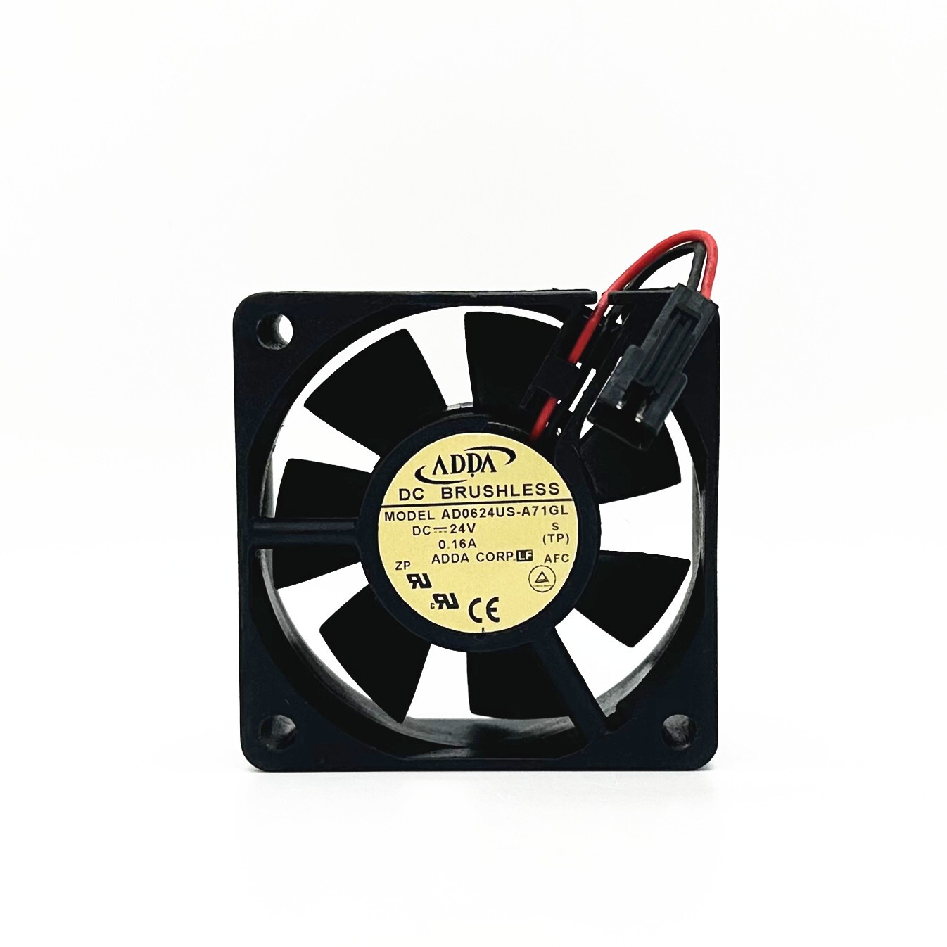 1pcs ADDA AD0624US-A71GL 6025 24V 0.16A 2-pin power supply Cabinet Mute fan