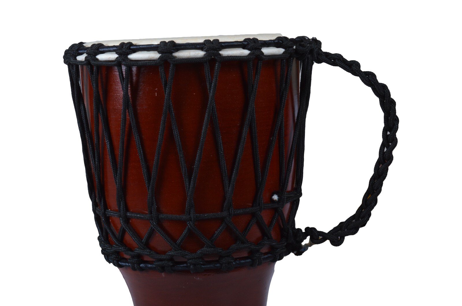 Solid Metalic Blue African Djembe Drum Bongo Wood Good Sound Musical Instrument