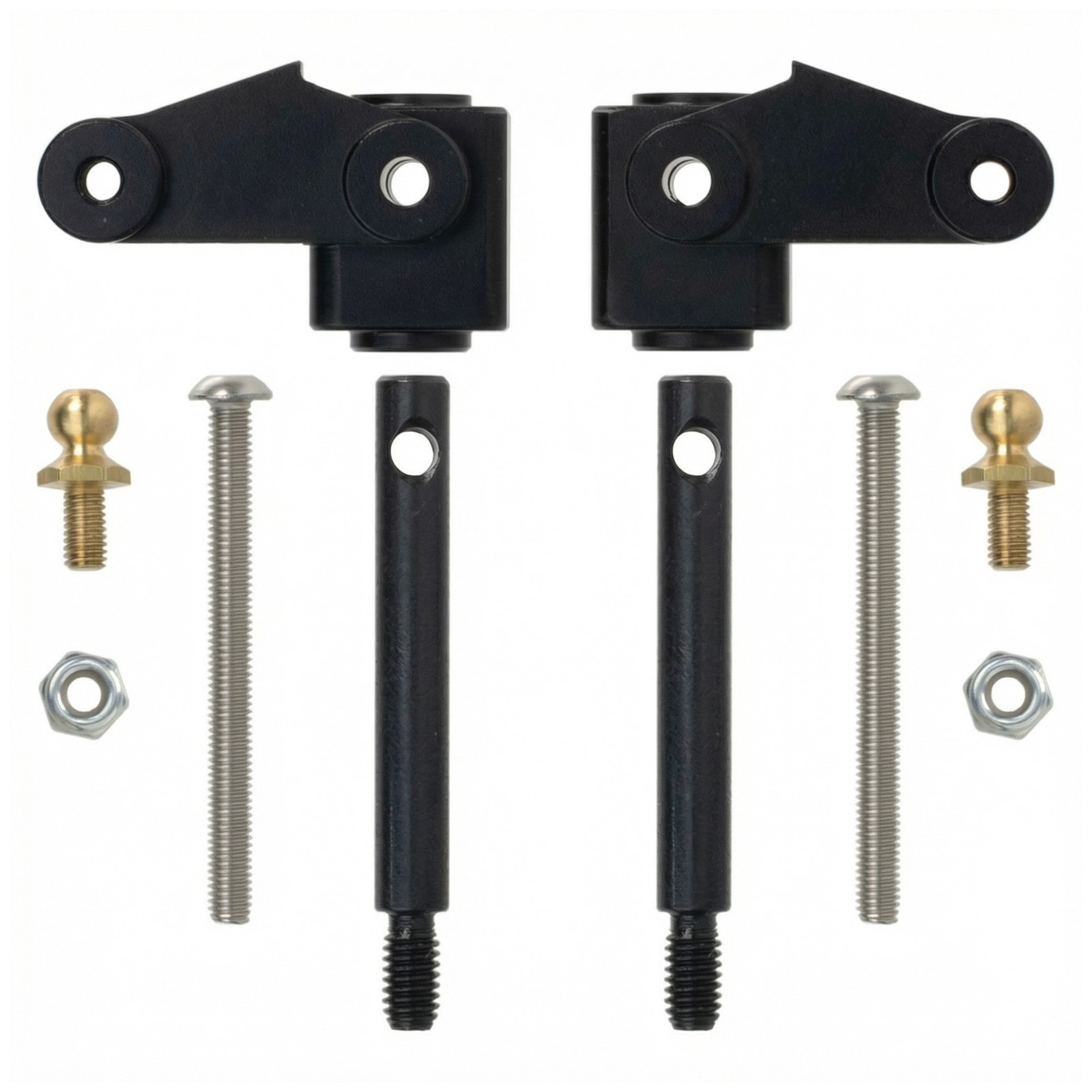 Aluminum Front Knuckle Arm Set for Tamiya ORV Chassis Blackfoot Monster Beetle