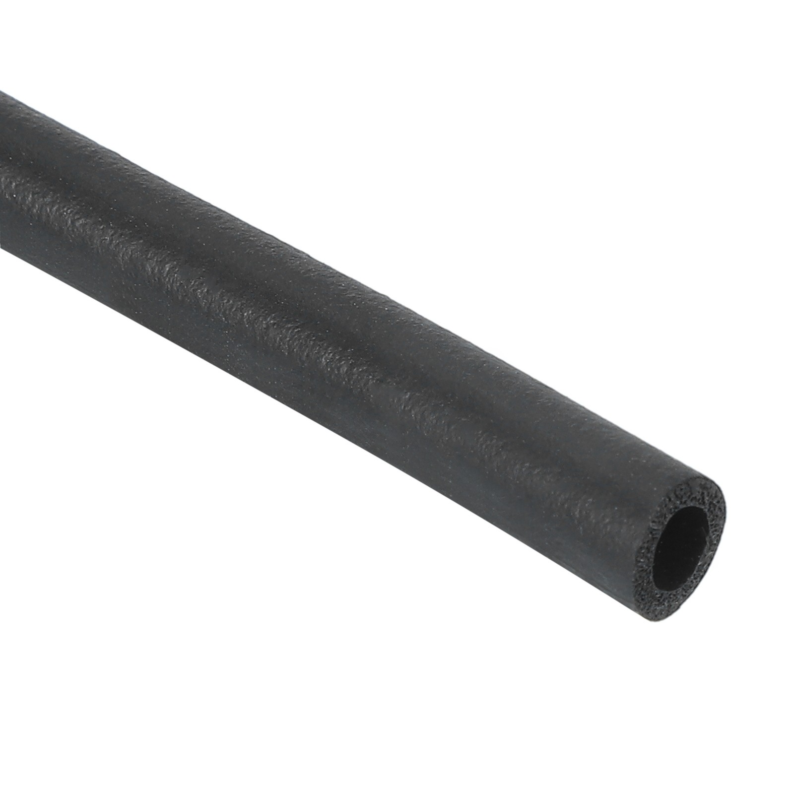 5mm ID x 8mm OD Pipe Insulation Foam Tube Cover Wrap EPDM Tubing Black