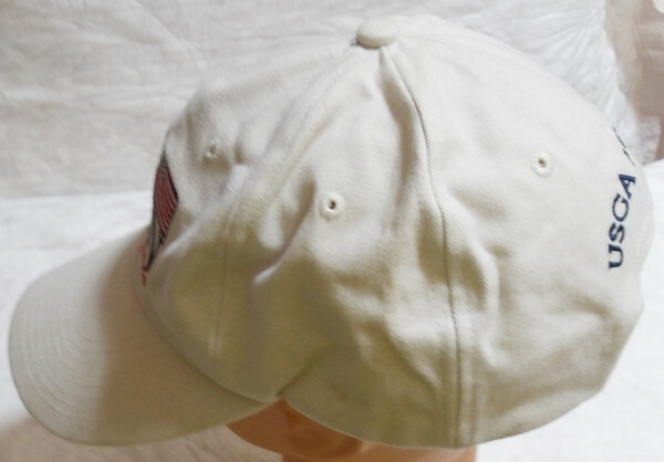 US OPEN 2003 OLYMPIA FIELDS CAP HAT- ADJUSTABLE - USGA MEMBER