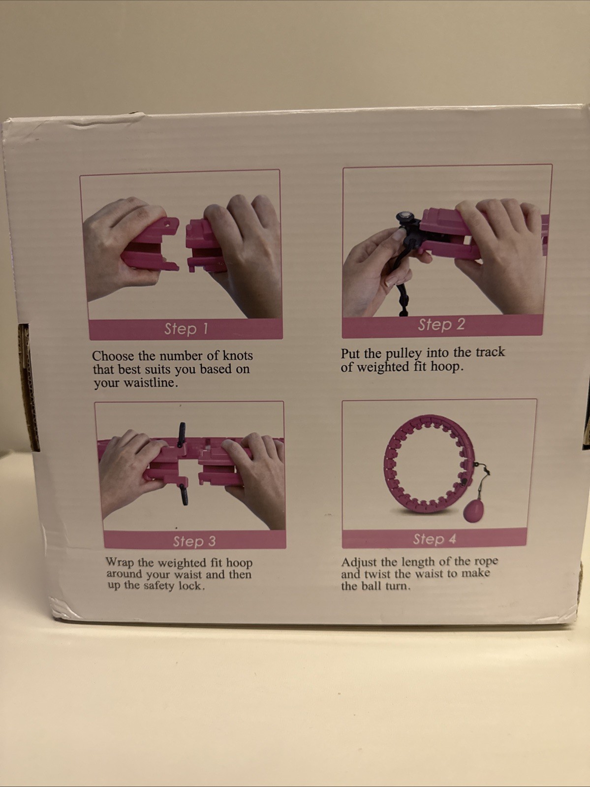 Infinity Hula Hoop 360° Massage Exercise Training Equipment New Open Box.
