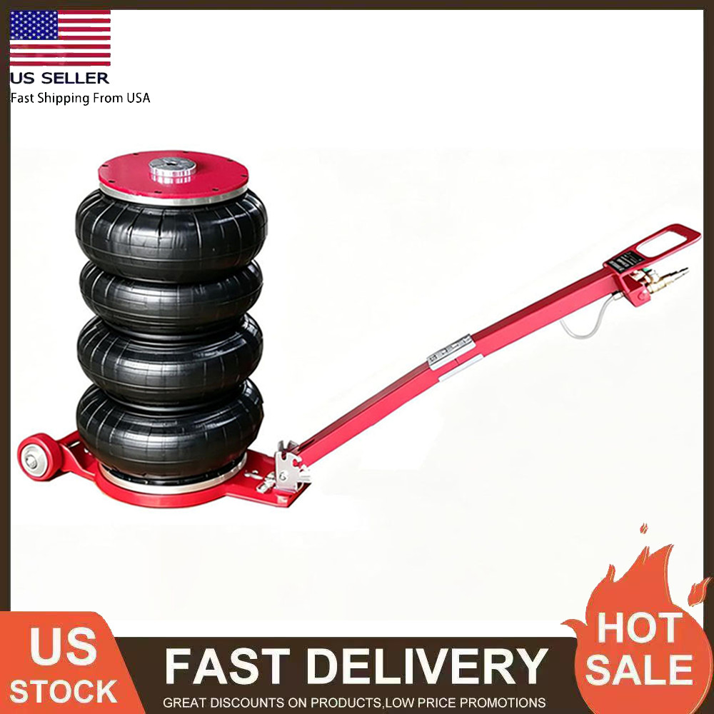 6 Ton Air Bag Jack, 13000 Lbs Capacity Pneumatic Jack ,6.7''-23'' Lifting Height