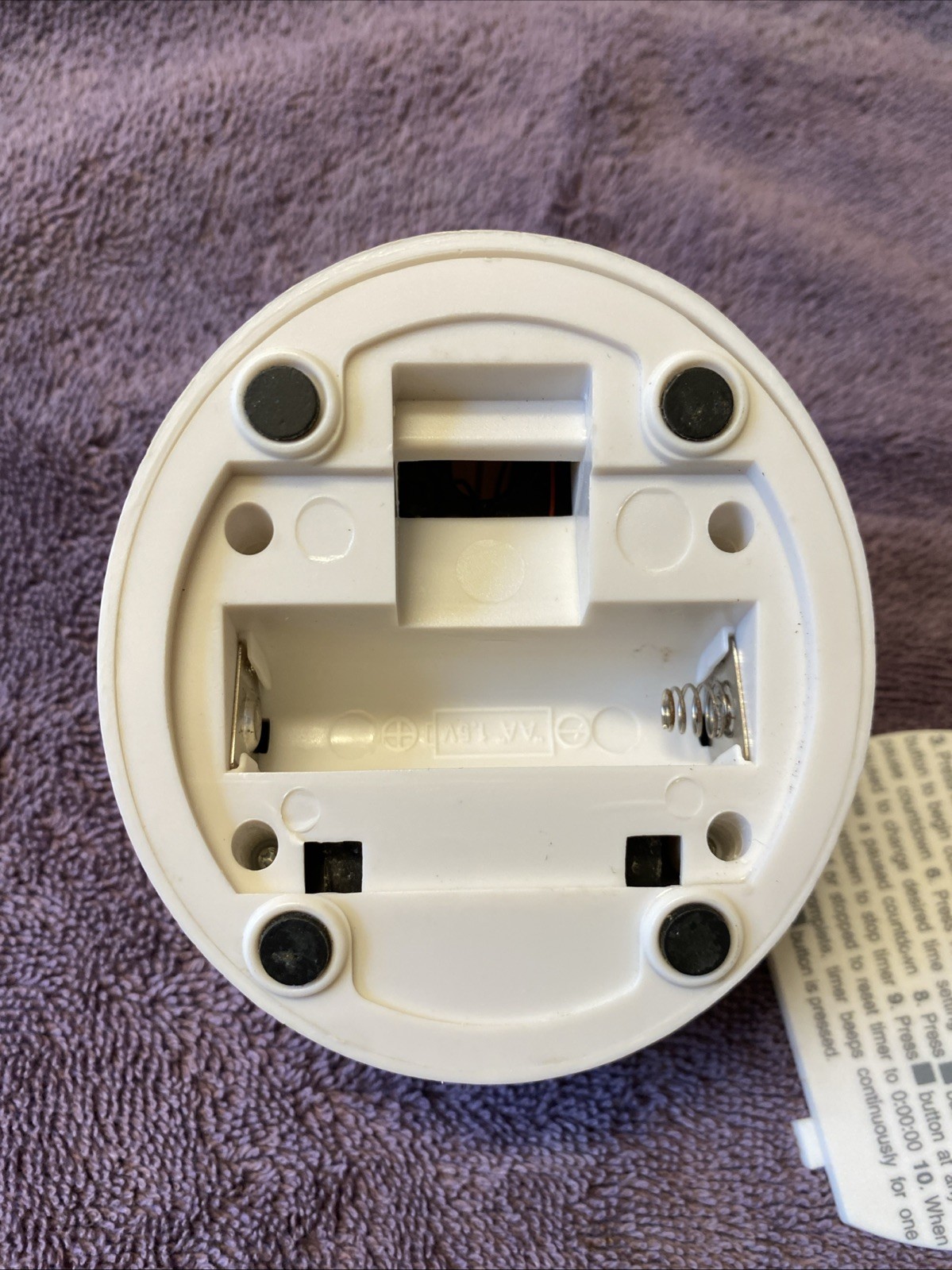 KitchenAid Cook's Series Digital Timer White / Chrome KAT150WH