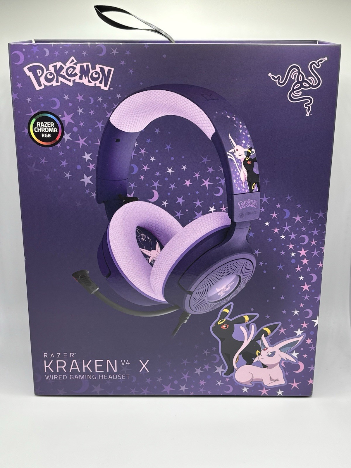 Razer Kraken X V4 Pokemon Espeon Umbreon Gaming Headset Limited Edition New
