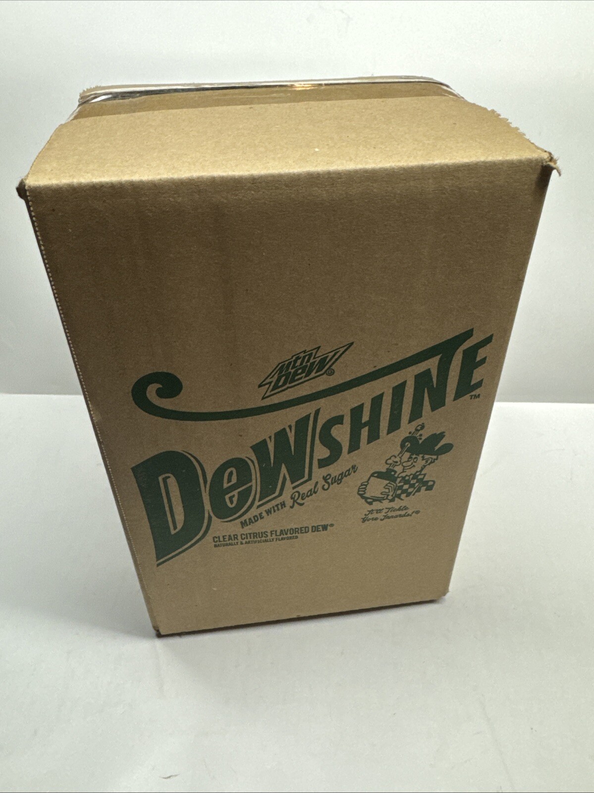 MTN Dew DewShine First Batch 2015 Limited Edition Sealed Glass Bottle 25 Fl Oz
