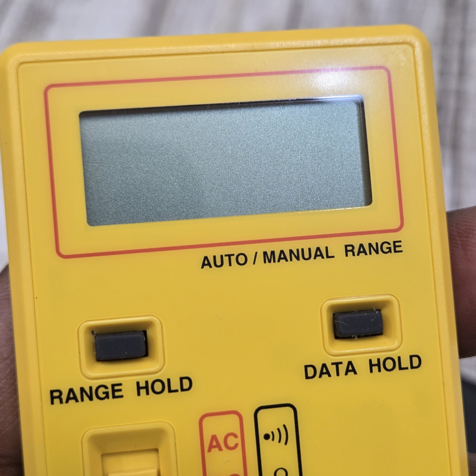 Yellow Pocket Pro Sperry (DM-2A) Digital Multimeter With Case