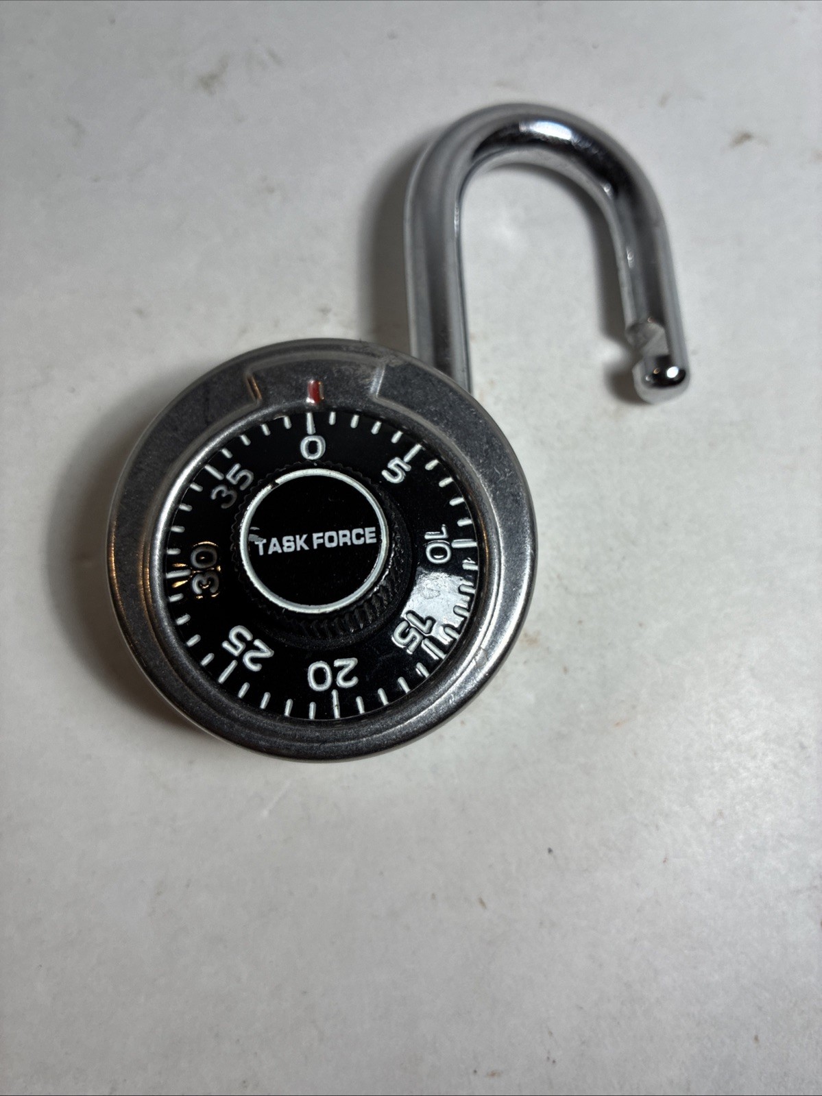 Task Force 1-7/8 in Wide Combination Padlock with Three Digit Combination