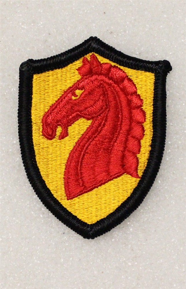 Army Patch 4809 - 107th Armored Cavalry Regiment - merrowed edge