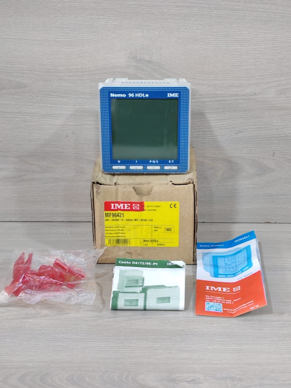 IME NEMO 96HDLe MF96421 POWER ANALYZER -WITH FILTHY BOX
