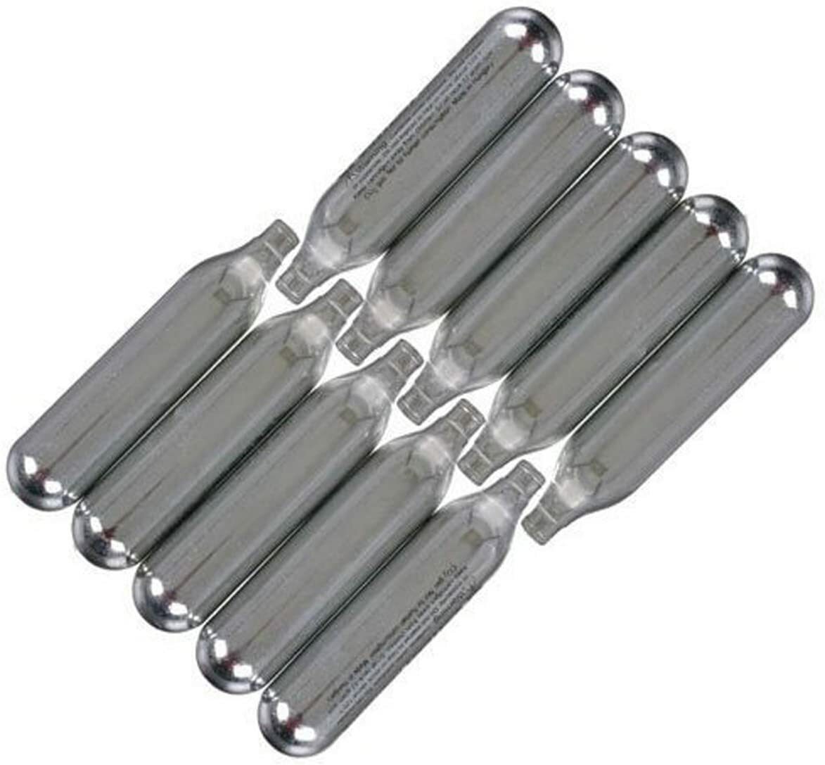 12 Gram CO2 Capsule Cartridge - 10 Pack - Airsoft Airgun Paintball