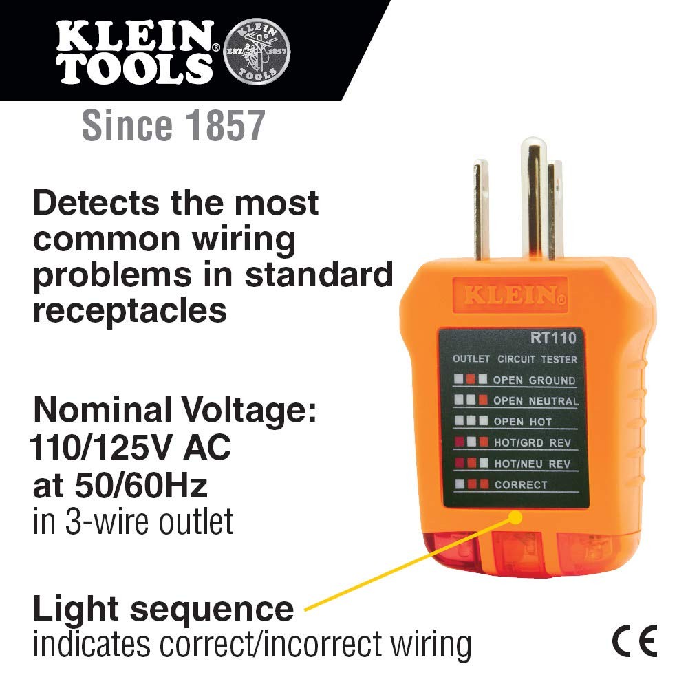 Klein Tools 69149P Electrical Test Kit MM320 Multimeter NCVT1XT Tester 600V