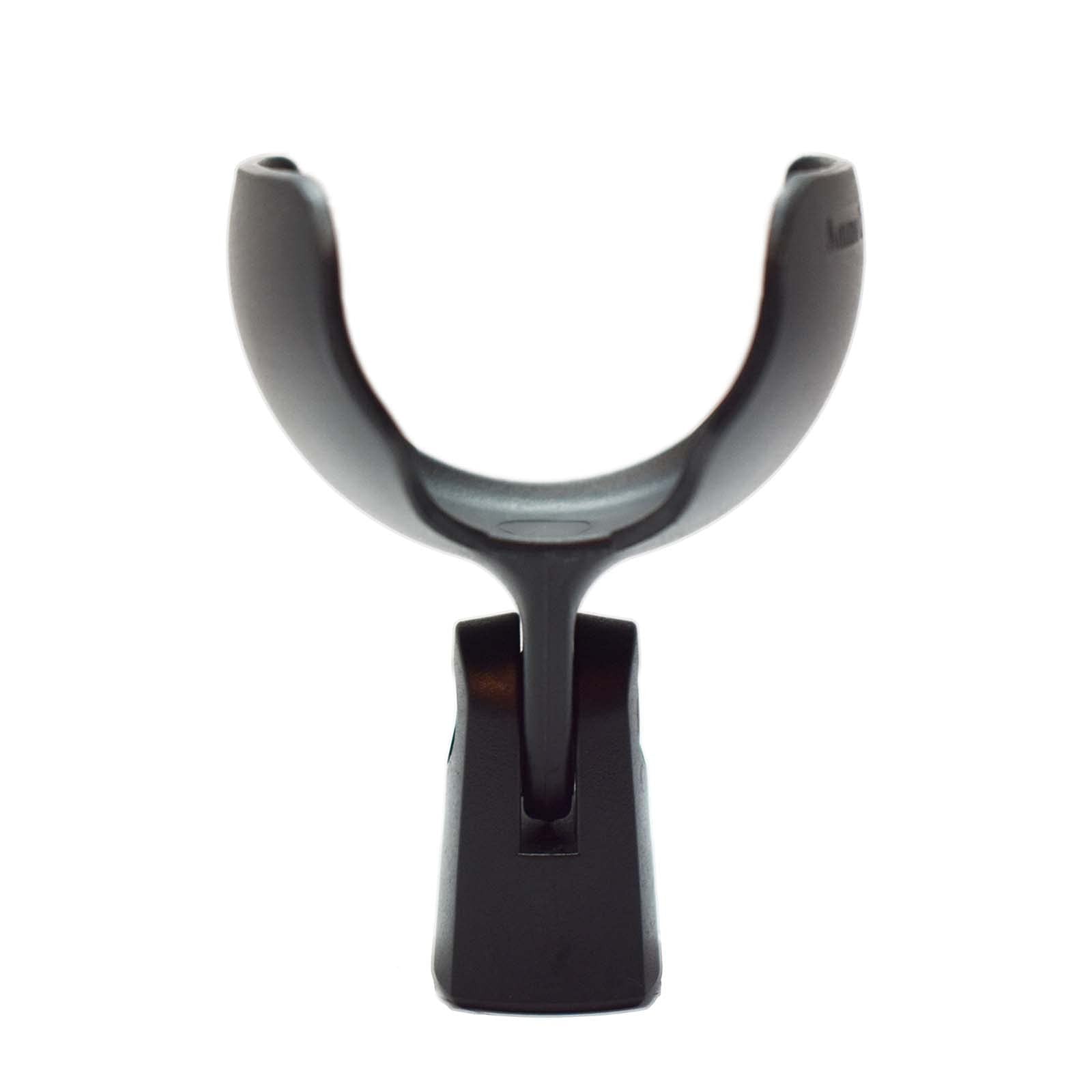 Harmonica Mic Holder Clip for Shure 520DX & Superlux D112 - Black