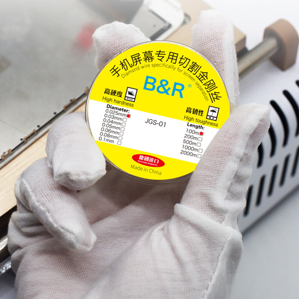 Cutting Line LCD Screen Separation Diamond Wire Mobile Phone Repair Tool,