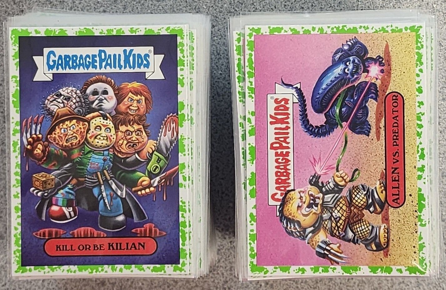 GPK, 2019 Revenge of oh the Horror-ible Booger Green Singles, Pick a Card