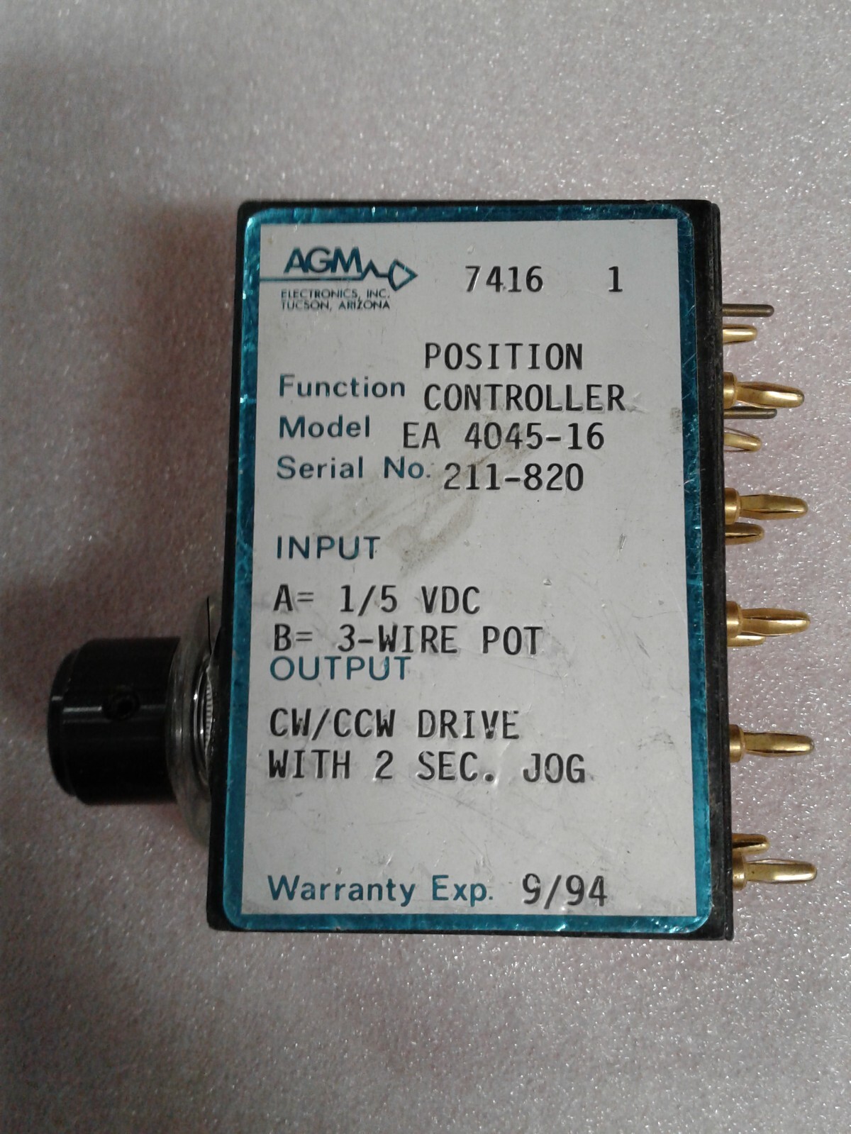 AGM Electronics  EA 4045-16 Position Controller