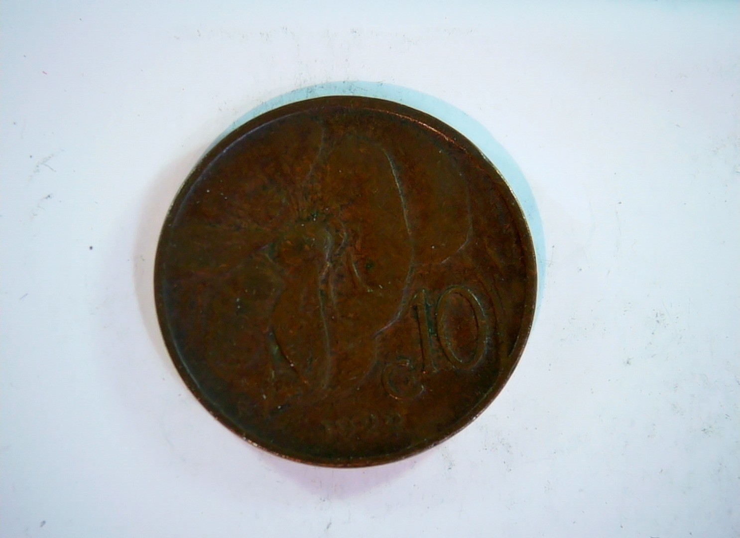 Ireland 1922 1/2 Penny Saorstát Éireann harp coinage Coin